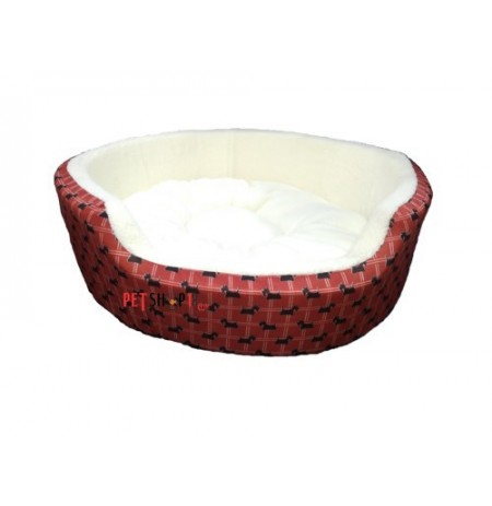 Super Dog Foam Basket Fur Large